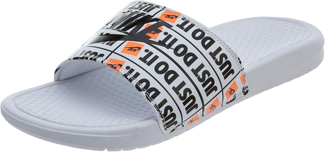 nike benassi jdi print white