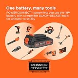 BLACK+DECKER 18V 2.0Ah Lithium Battery BL2018-XJ Compact PowerConnect view 2