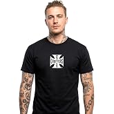 West Coast Choppers OG Classic T-Shirt &ndash; Iron Cross Logo | Long Beach, CA | Premium Black Tee for Riders, Outcasts &amp; Rebels