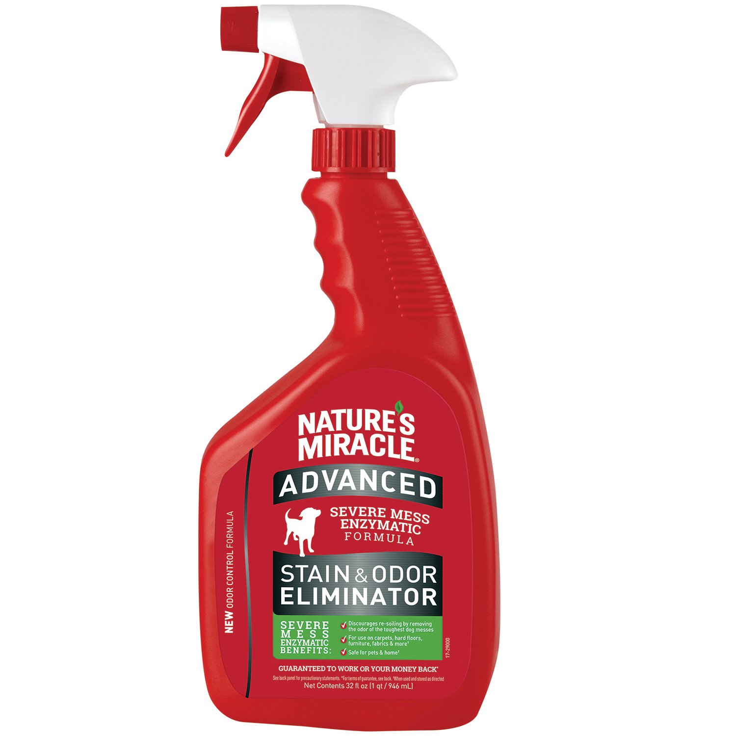 Nature's Miracle Advanced Stain and Odor Eliminator Dog for Severe Dog Messes