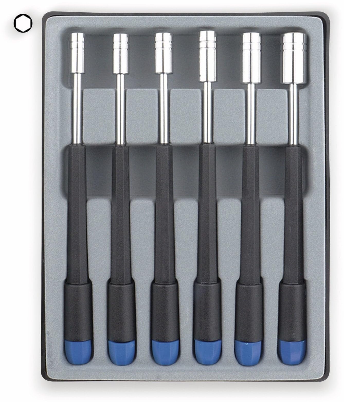 Donau Elektronik 280-65 6 Hexagon Wrench, Multicolour, 2-4 mm