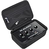 Case for M-Audio M-Track Duo/Duo HD - Hard Protective Travel Carrying Storage Bag (for M-Track Duo)