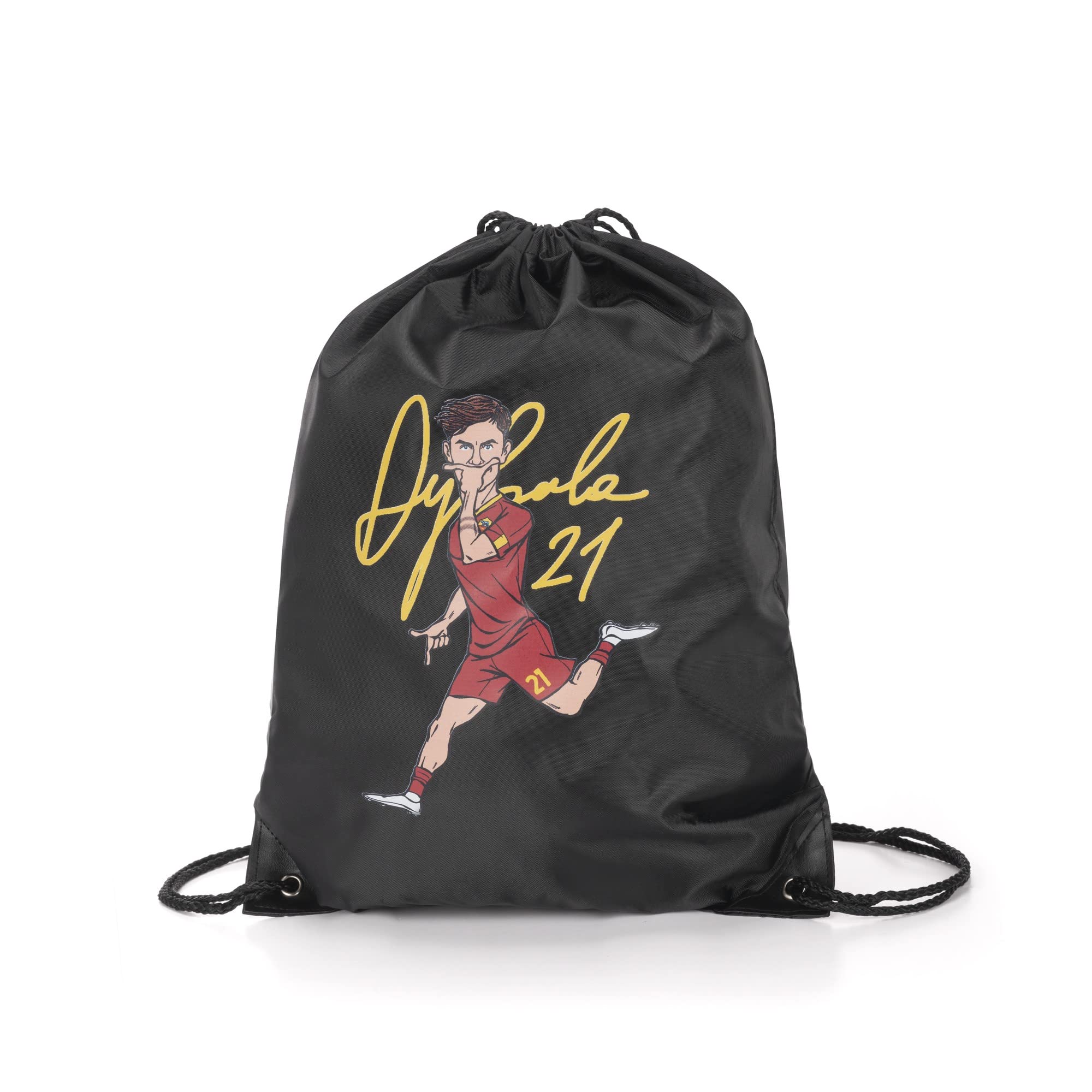 AS Roma BAGS-GDY01 Gymsack, Black, Standard