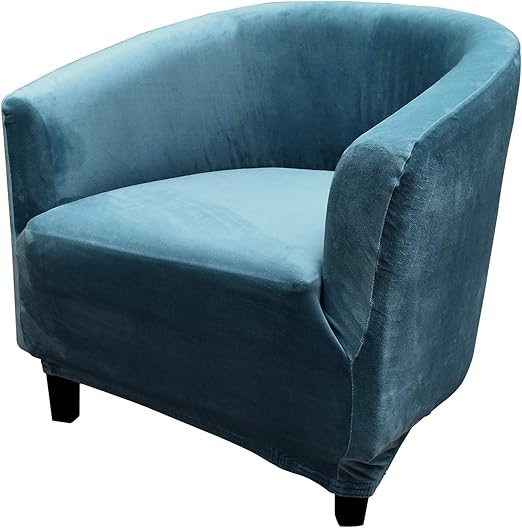 Dake Velvet Cover for Chesterfield Armchair Cover Elastic Sofa Cover Durable Protective Cover