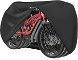 Zettum Bike Cover 600D PU Coating for 3 Bikes Outdoor Waterproof Heavy Duty