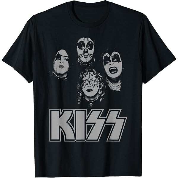 Amazon.com: KISS - 1974 KISS T-Shirt : Clothing, Shoes & Jewelry