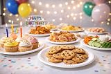 1ABOVE 7-Inch Disposable Paper Plates 100 Pack White 18 cm view 9