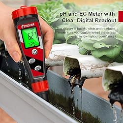 UIUZMAR Digital pH Meter pH TDS EC Meter for