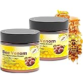 2pcs Bee Venom Cream For Skin - Naturally Gentle & Non-Irritating, Bee Venom Skin Treatment Cream Mild Surface Care, Enhances Skin Smoothness & Firmness