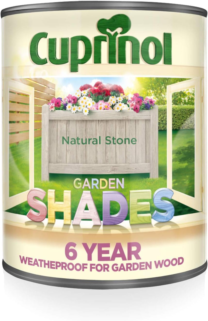 Cuprinol GSNS1L Garden Shades Natural Stone 1 Litre - Image 3