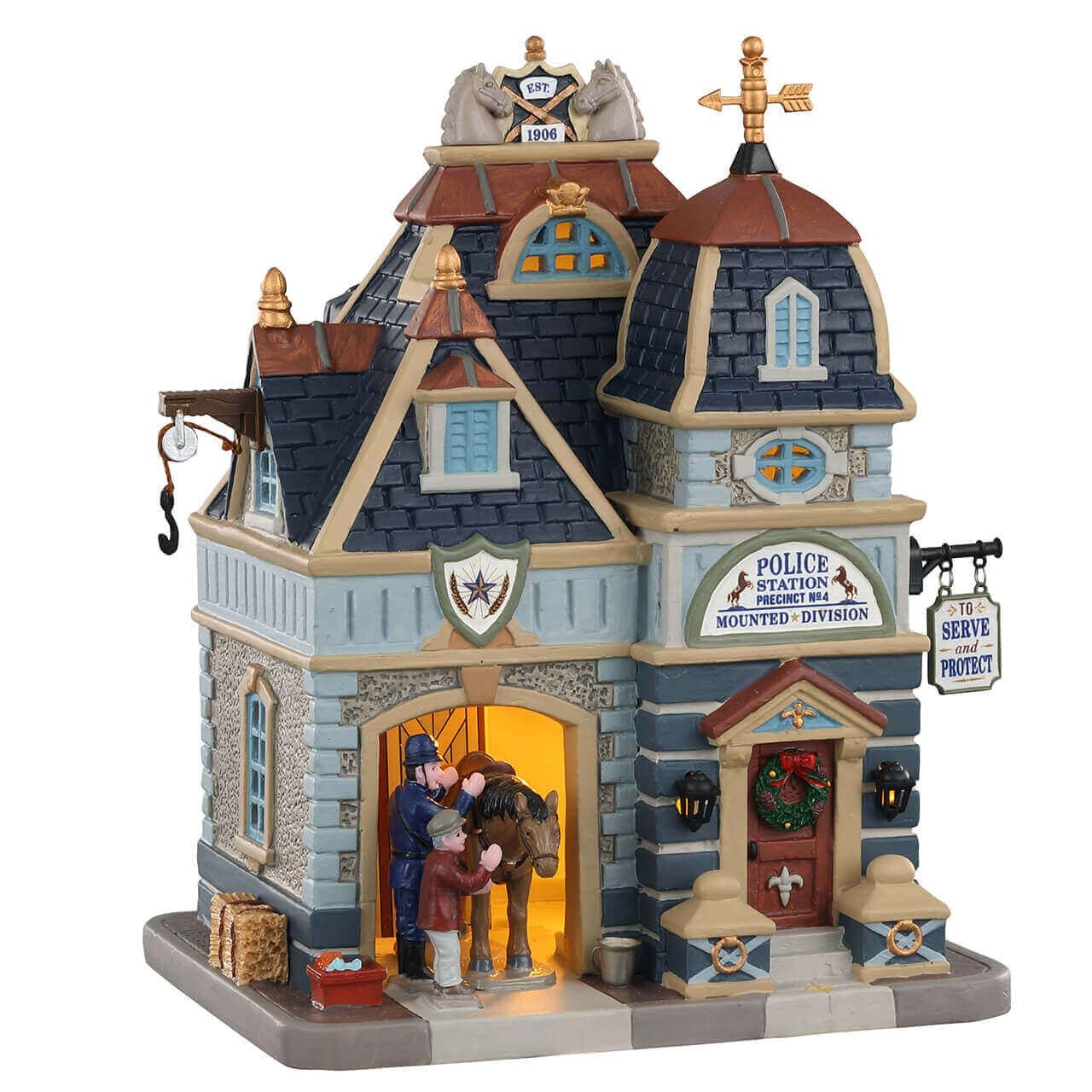 Lemax Christmas Village Mounted Division Police - 05668