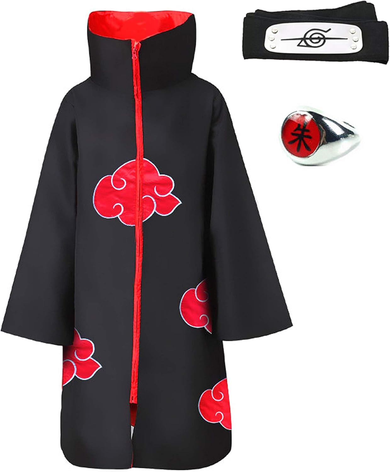 Halloween Cosplay Akatsuki Cape Costume 