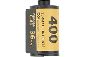 Professional 35mm Film Roll, 320-400 ISO, High Definition Color Negative Film for 135 Cameras (36 Exposures)