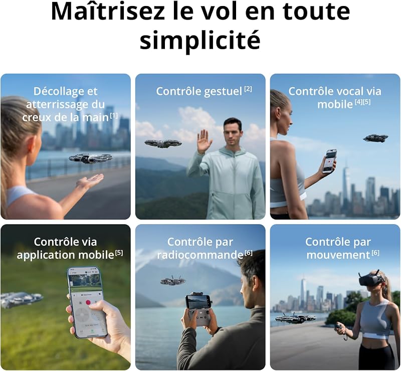Bundle Motion Fly More DJI Neo 2 avec RC Motion 3 et Goggles N3