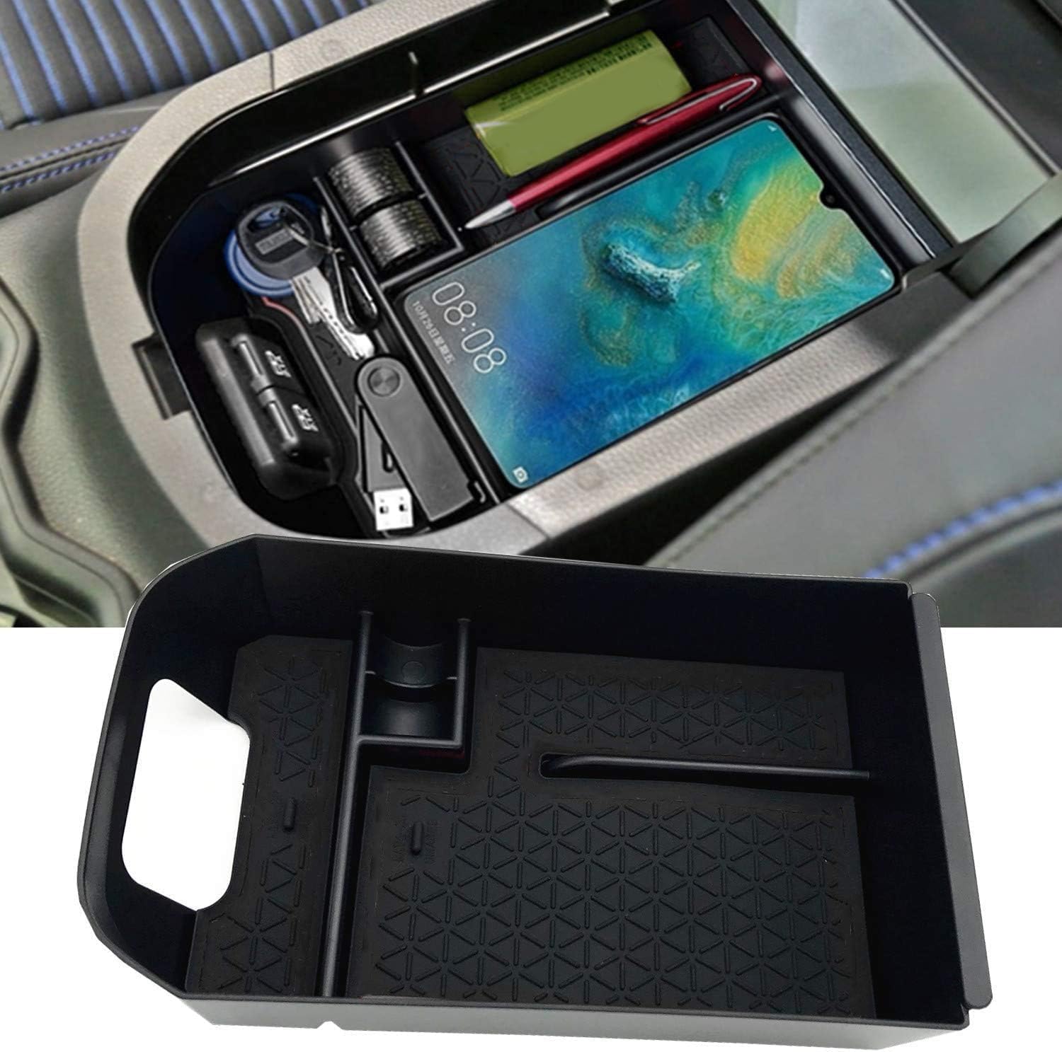 Photo 1 of EVTIME fit for Toyota RAV4 2019 2020 2021 2022 2023 2024 2025 and RAV4 Prime 2021-2025 Accessories Center Console Organizer Tray Armrest Box Secondary Storage
