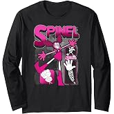 Steven Universe Spinel Character Collage Cartoon Long Sleeve T-Shirt
