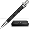 SL Simple Limit Bolt Action Pen Carbon Fiber with Gift Box- Luxury Ballpoint Pen -Nice Pens Giftable pen - Office for Men & Women-Metal Retractable EDU Pens