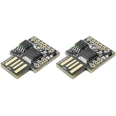 DEVMO 2PCS Digispark Kickstarter ATTINY85 General Micro USB Development Board Module Compatible with Ar-duino