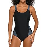 beautyin Women One Piece Athletic Lap Swimming Competition Racing Swimsuit