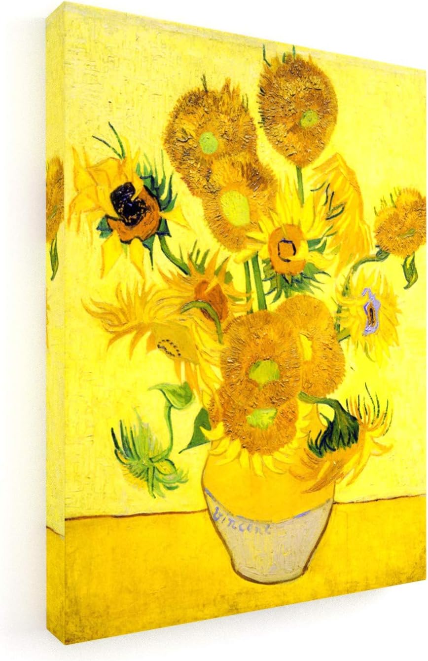 Vincent Van Gogh - Sonnenblumen - Arles, 1888-60x80 cm - Premium