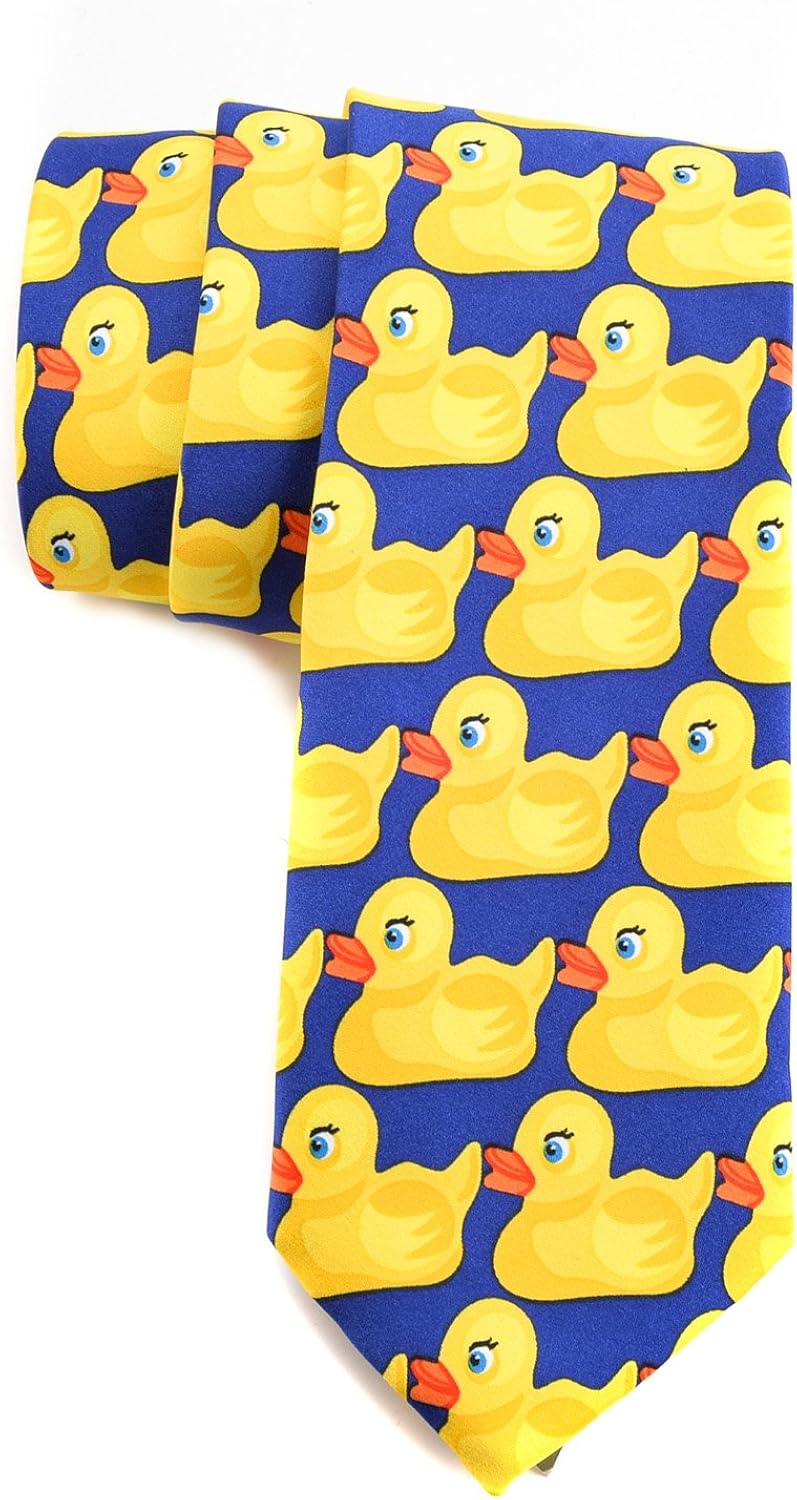 Amazon.com: How I Met Your Mother Duck Ties for Men Animal Printed ...