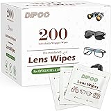 200 Count Lens Wipes for Eyeglasses, Eye Glasses