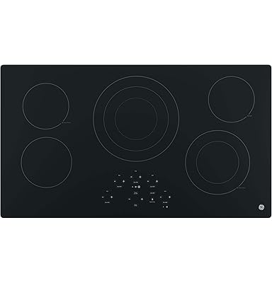 GE 36 Inch Electric Smoothtop Cooktop with 5 Radiant Elements