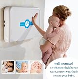 modunful Wall Mounted Baby Changing Unit Foldable Diaper Station view 4