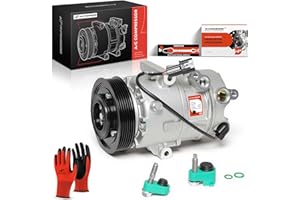 A-Premium Air Conditioner AC Compressor with Clutch Compatible with Hyundai Elantra 2014-2017, Elantra Coupe GT & Kia Forte5 