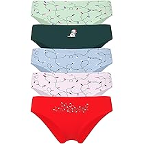 Victoria's Secret PINK Women's Cotton Cheeky Underwear, Holiday