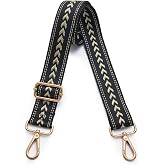 Kolti Purse Strap Replacement Crossbody Handbag Stripe Wide Adjustable