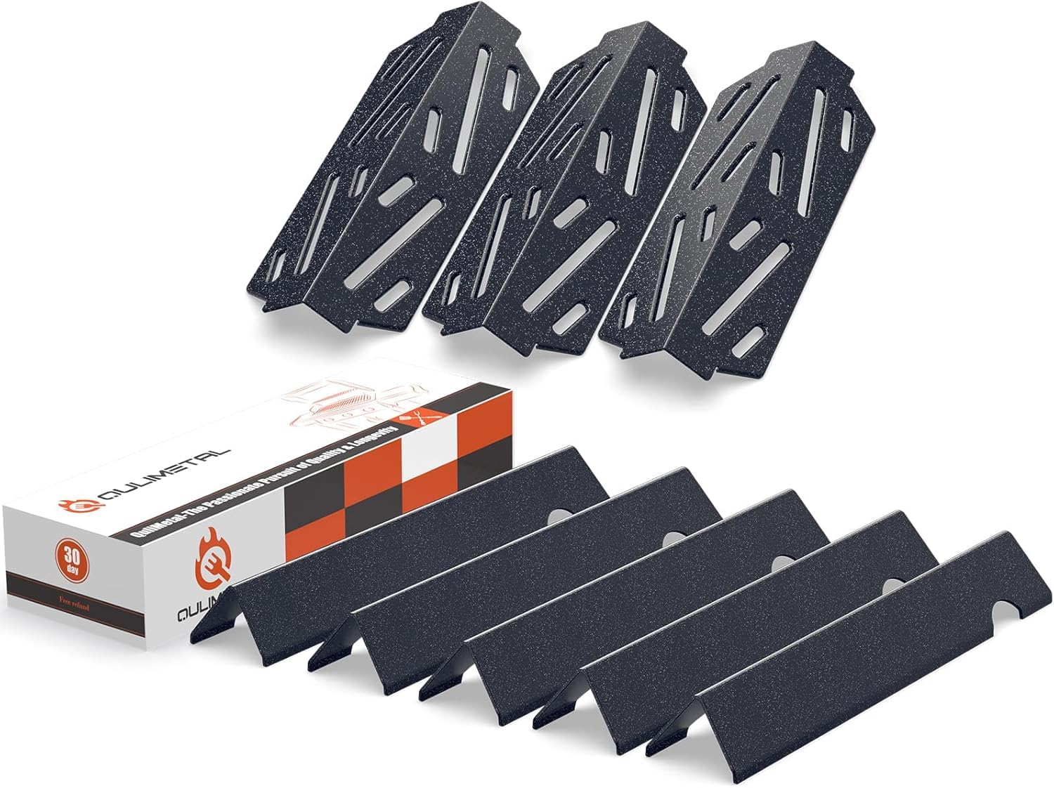 Photo 1 of Genesis ii Flavorizer Bars Heat Deflector Replacement Parts for Weber Genesis II 300/LX 300, GS4 Genesis ii E-310 ii E-315 ii E/S335 ii se-335 Grill - Genesis 2 Grill Parts for Weber 66795 66685 (5+3)