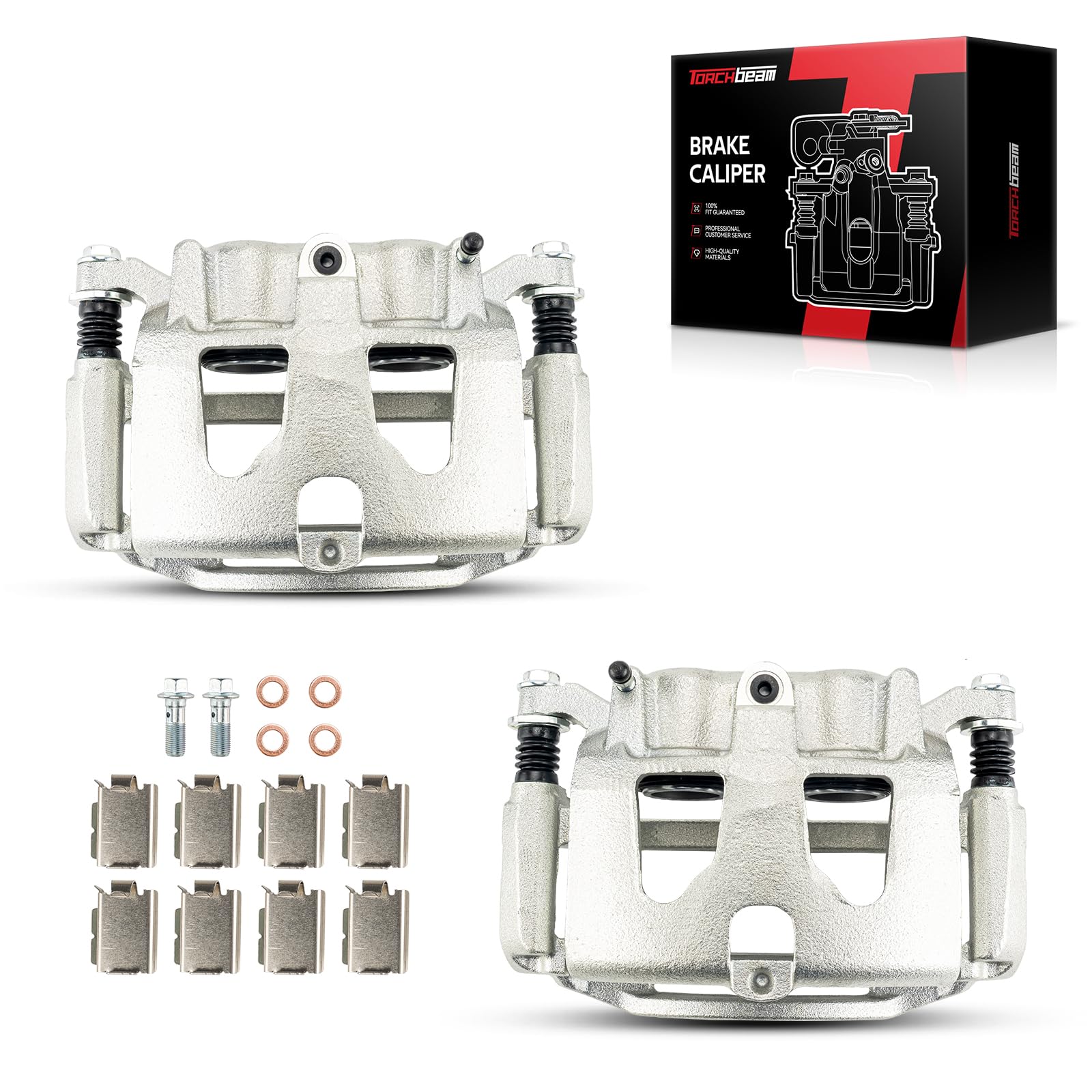 Torchbeam Rear Brake Calipers Set for Ford