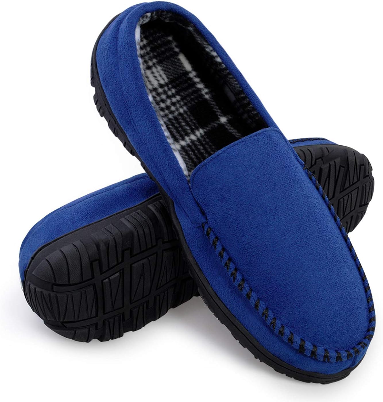 festooning Mens Slippers Moccasin 