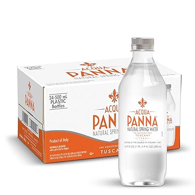Buy Acqua Panna Natural Spring Water 16 9 Fl Oz Plastic Bottles Pack Of 24 Online In Turkey B08l1g2cft