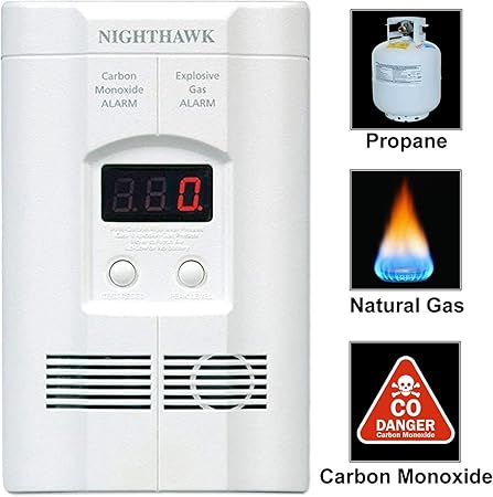 Amazon.com: Kidde KN-COEG-3 Nighthawk alarma de monó ...