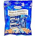 Golden Bonbon Italian Soft Almond Nougat Candy, Individually Packed Chewy, Gluten Free Nougat, Full of Almonds, Halal Candy (3.53 Oz, Almond Maple)