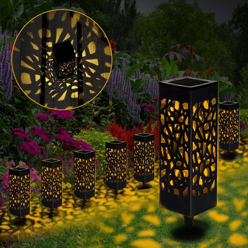 Lámparas Solares para Jardín, Nasharia 8 Piezas Luces Solar Exterior Jardin, IP 65 Impermeable Lámparas Solares para Jardín, Nasharia 8 Piezas Luces Solar Exterior Jardin, IP 65 Impermeable