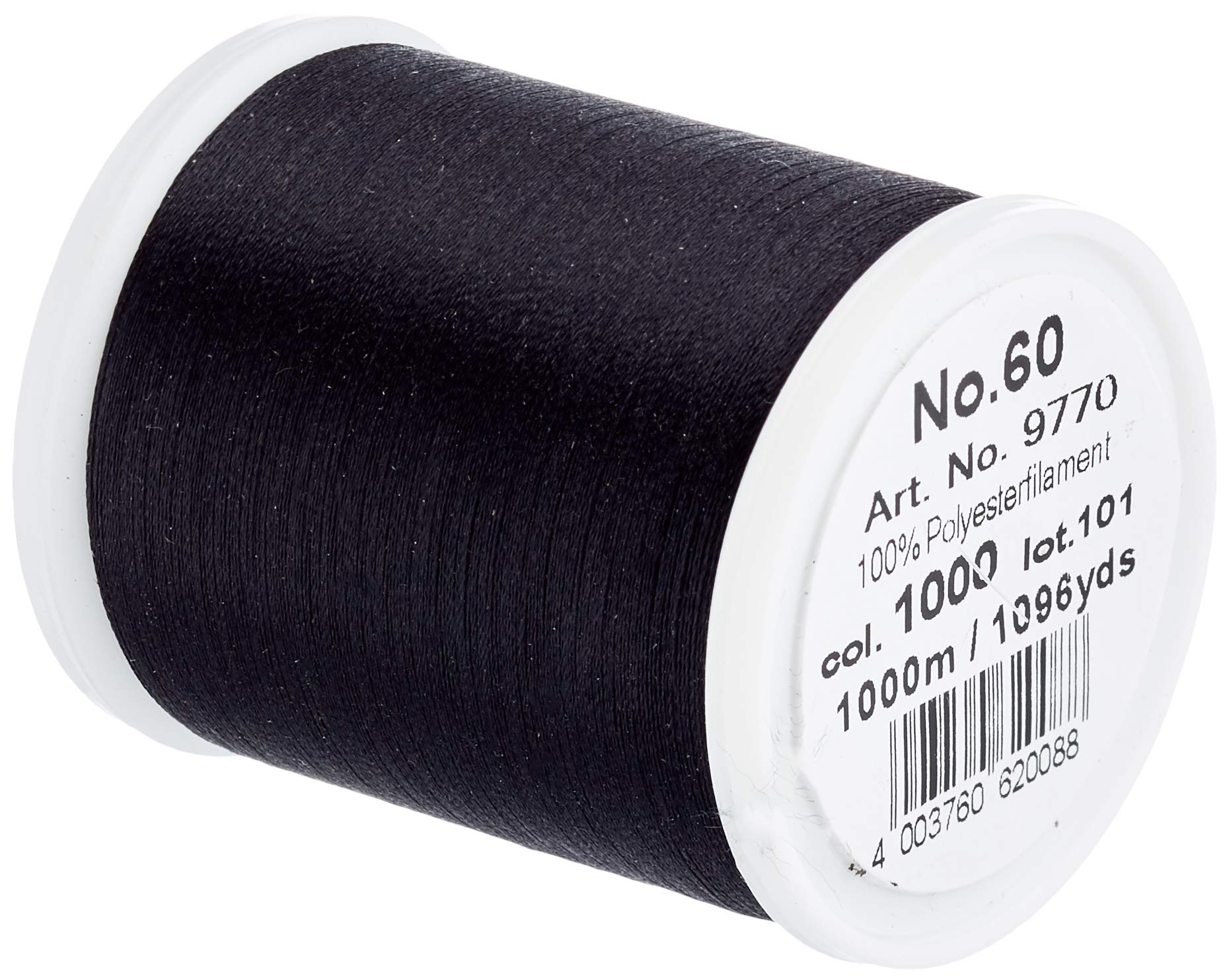 MADEIRA Sewing Thread 100% Polyester Black 1000m