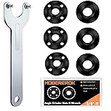 HOBEREROK 7PCS Angle Grinder Nut & Wrench Kit