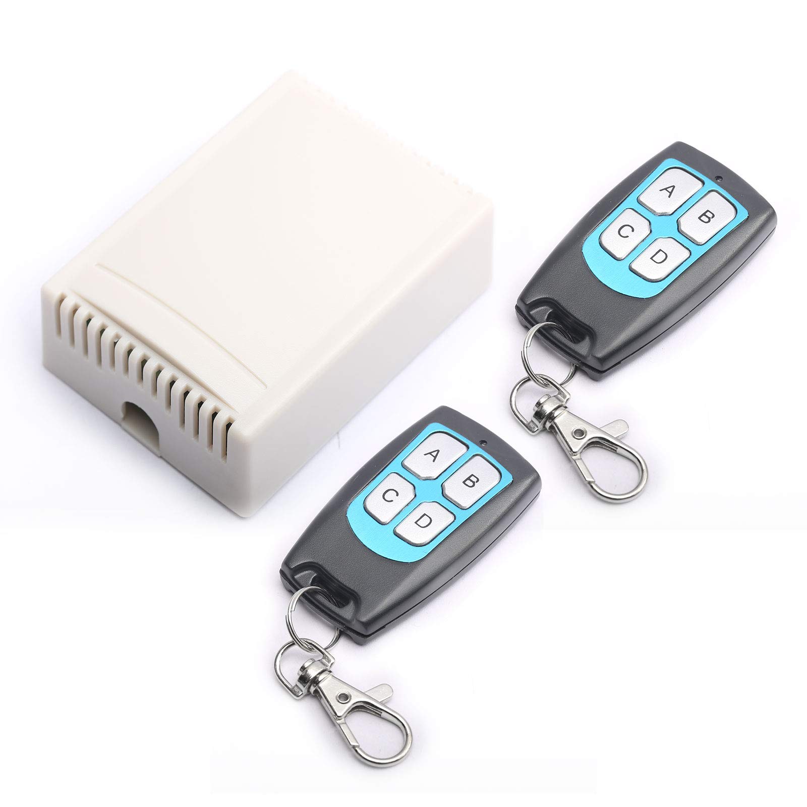 Devmo Wireless Rf Remote Control Module 12v 4ch Channel 433mhz Relay Switch With Transmitter Toggle 2 Transmitter 1 Receiver Buy Online In Indonesia At Desertcart Id Productid 150286567