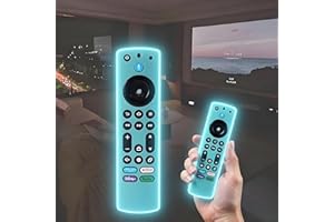 Silicone Fire Stick Remote Cover Glow in The Dark, Shockproof Protective Case Cover for Omni, Toshiba, Insignia, �鶹�� Serie