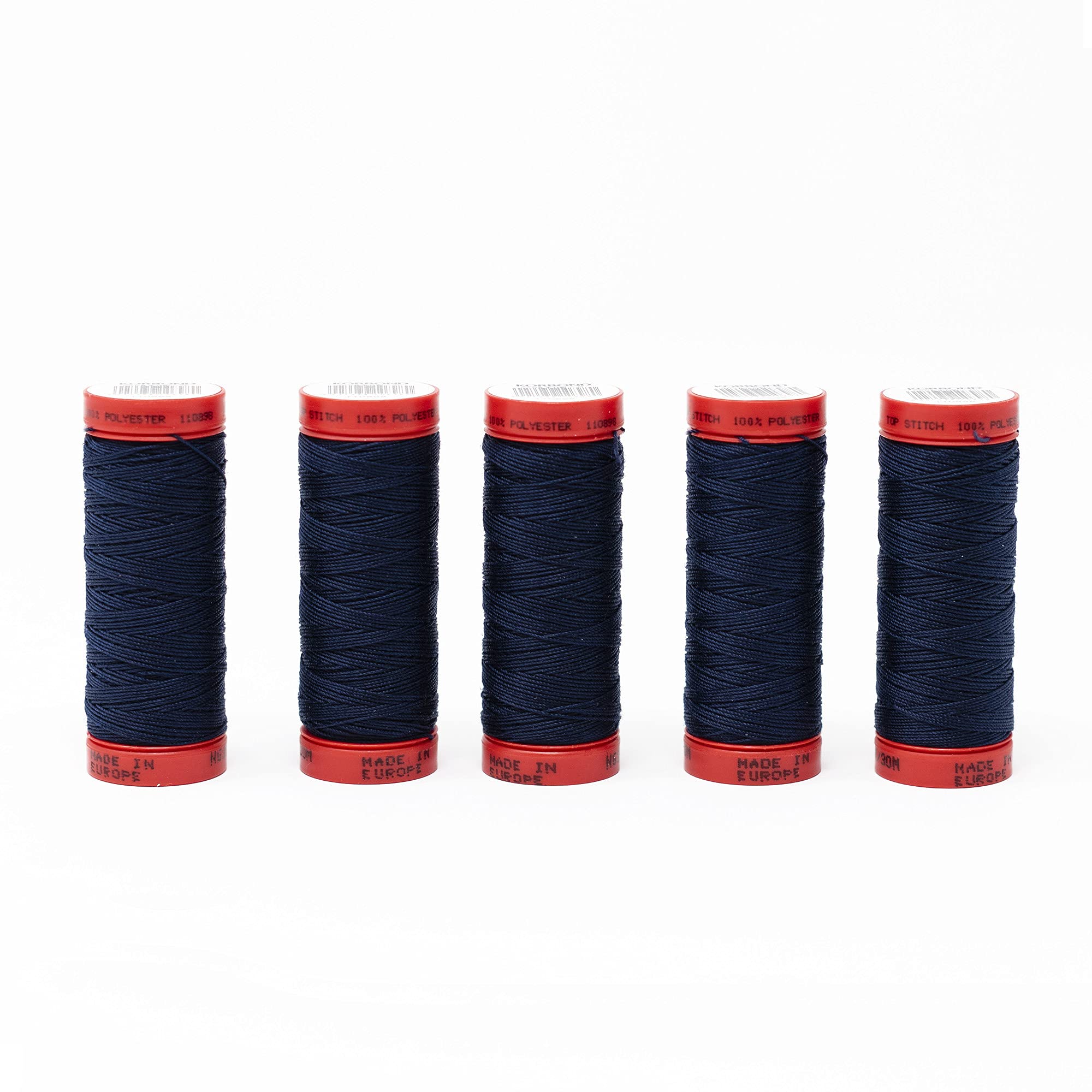 Korbond Top Stitch, Polyester, Midnight Blue, 150m