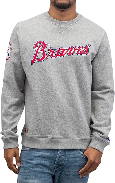 atlanta braves crewneck sweatshirt