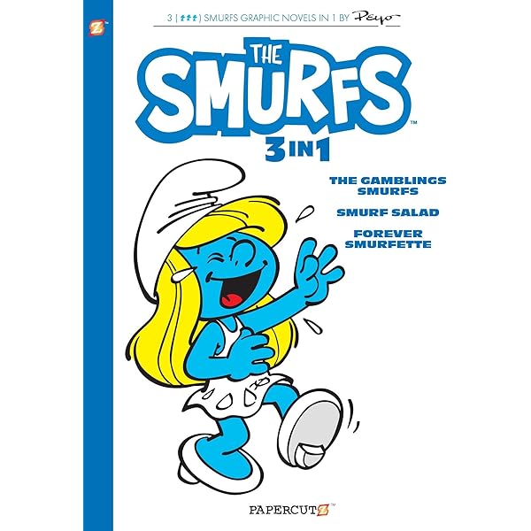 英語絵本　the Smurfs 3 in 1 Amazon.com: The Smurfs 3-in-1 #4: The Return of Smurfette