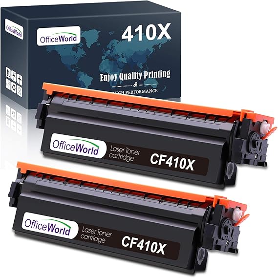 Amazon.com: OfficeWorld Compatible HP 410X 410A Toner Cartridges Replacement for HP CF410X 