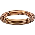 Rain Bird SSF70-50S Drip Irrigation Pressure Compensating 1/2" (0.700" OD) Sub-Surface Emitter Tubing with Copper Shield Technology, 18" Emitter Spacing, 50' Roll