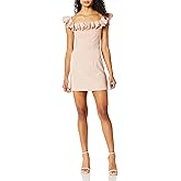 French Connection Womens Women's Whisper Light Ruffle Dress