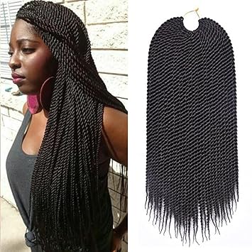 Amazon Com Senegalese Twist Crochet Hair Braids Small Havana