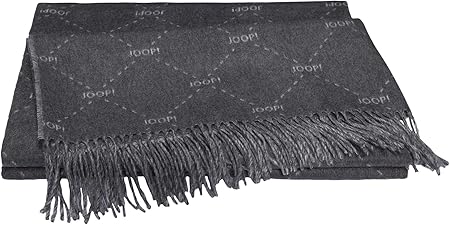 Joop Fine Signature Fransen Plaid Anthrazit I Flauschig Weiche Kuscheldecke Mit Wendeoptik I Leichte Wohndecke In 130x170 Cm Oko Tex Standard 100 I Hochwertige Fransen Decke Mit Allover Dessin Amazon De Kuche Haushalt